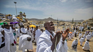 Última etapa de la gran peregrinación a La Meca en Arabia Saudita
