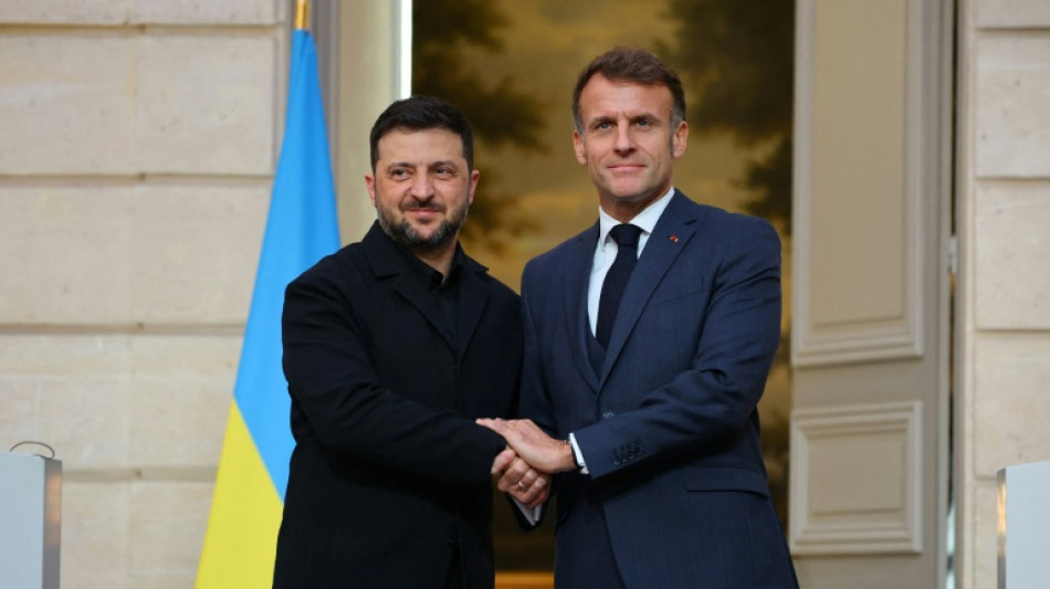 Macron empfängt ukrainischen Präsidenten Selenskyj in Paris