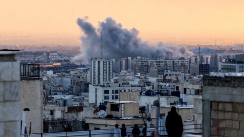 T&eacute;h&eacute;ran, ville fant&ocirc;me sous les bombes
