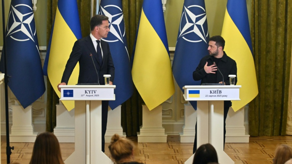 El jefe de la OTAN pide "garantías de seguridad sólidas" para Ucrania durante su visita a Kiev