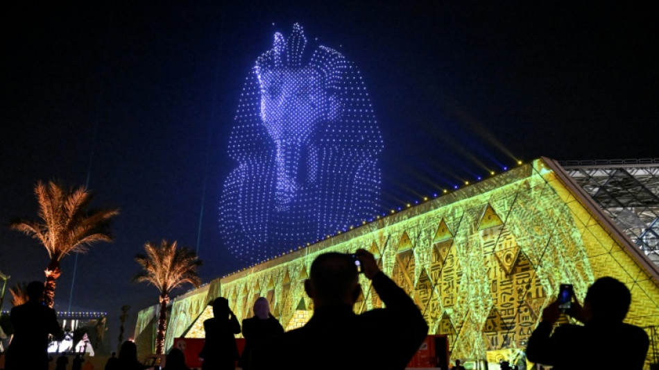 Egypt officially opens grand museum near pyramids