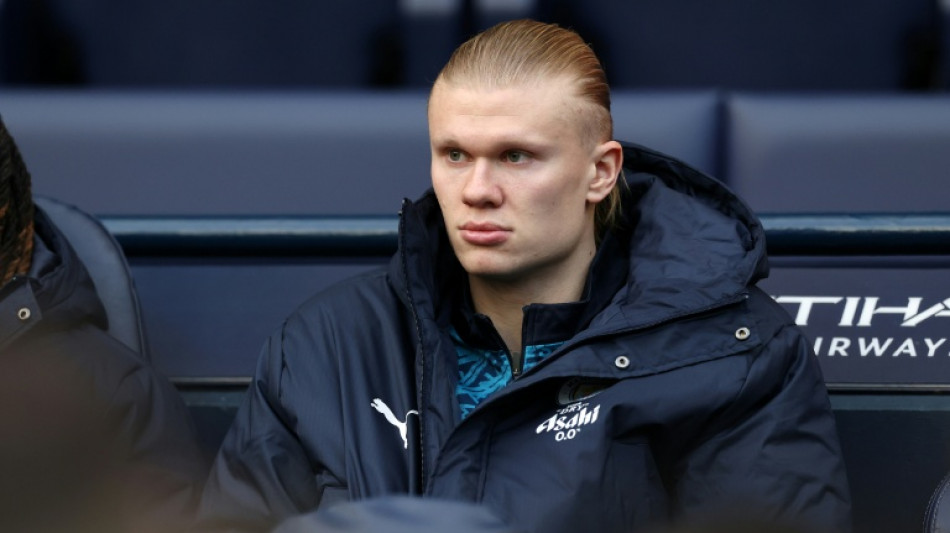 Guardiola blames Man City team for Haaland struggles