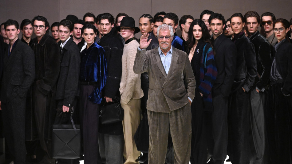 Il segno 'cangiante' di Dell'Orco per Giorgio Armani