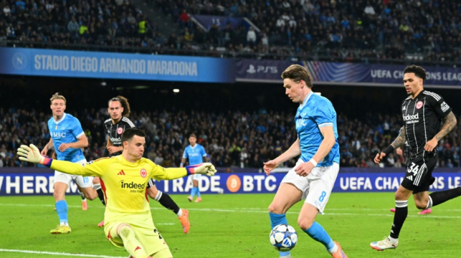 Napoli and Eintracht Frankfurt in Champions League stalemate