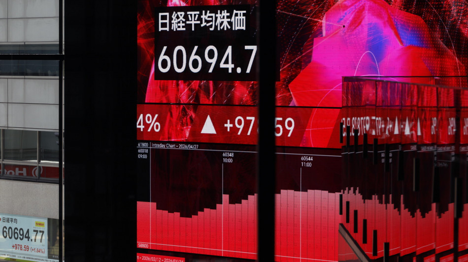 Borsa: Asia con Tokyo corre su speranze pace in Medio Oriente