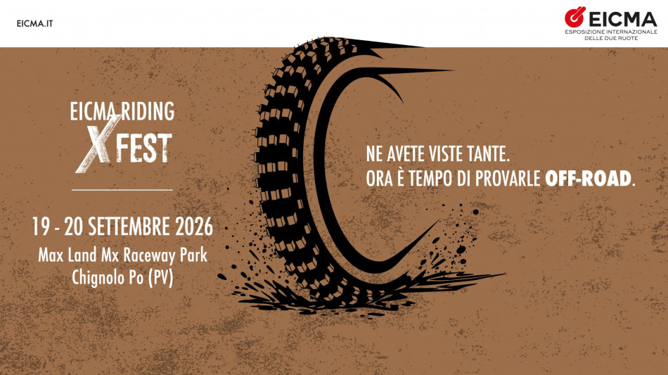 Nasce Eicma Riding X Fest per il fuoristrada su 2 ruote