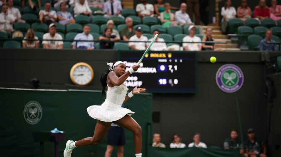 Second seed Coco Gauff knocked out of Wimbledon