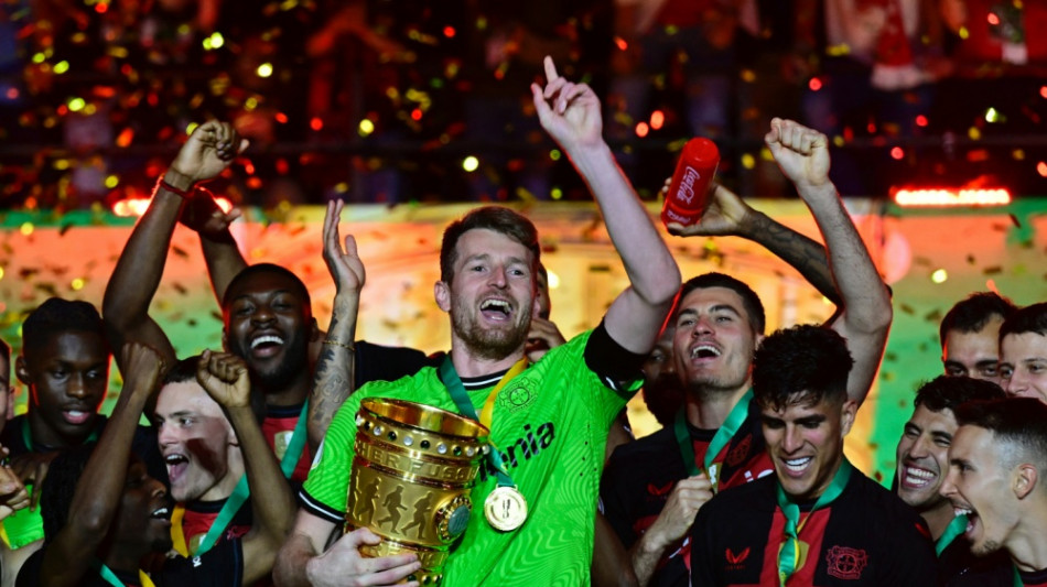 Bayers Double-Helden gelandet - so l&auml;uft die Titel-Party