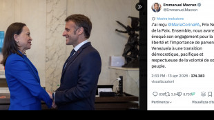 Machado incontra Macron che d&agrave; il suo sostegno alla transizione in Venezuela