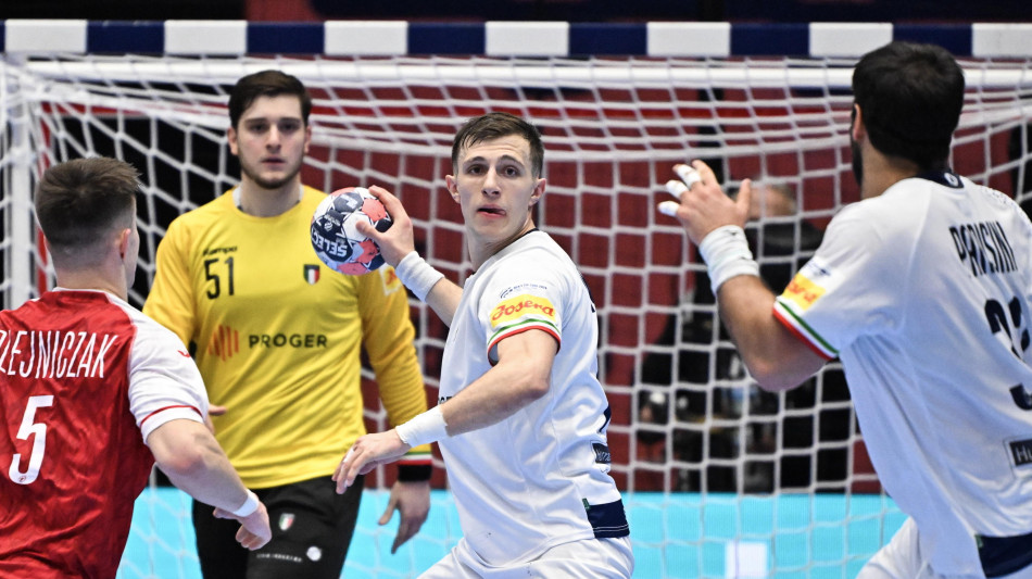 Pallamano: l'Italia saluta gli Europei con una vittoria attesa 28 anni