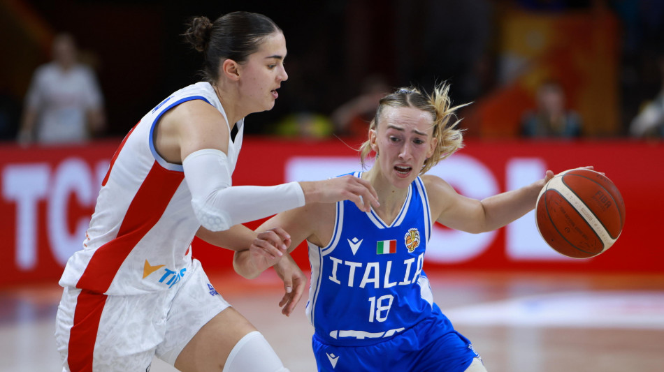 Mondiali basket: Italia-Repubblica Ceca 63-54, buon esordio delle azzurre