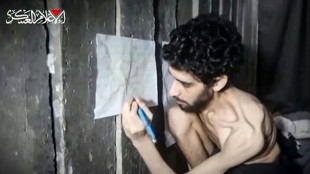 Videos von ausgehungerten Geiseln im Gazastreifen sorgen für Entsetzen