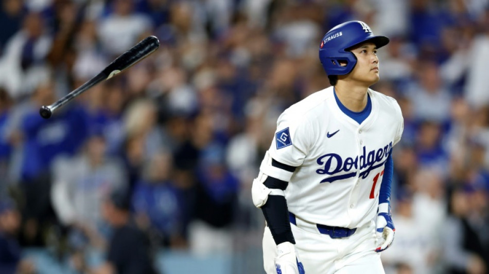 Ohtani erupts as Dodgers down Reds, Red Sox stun Yankees in MLB playoffs