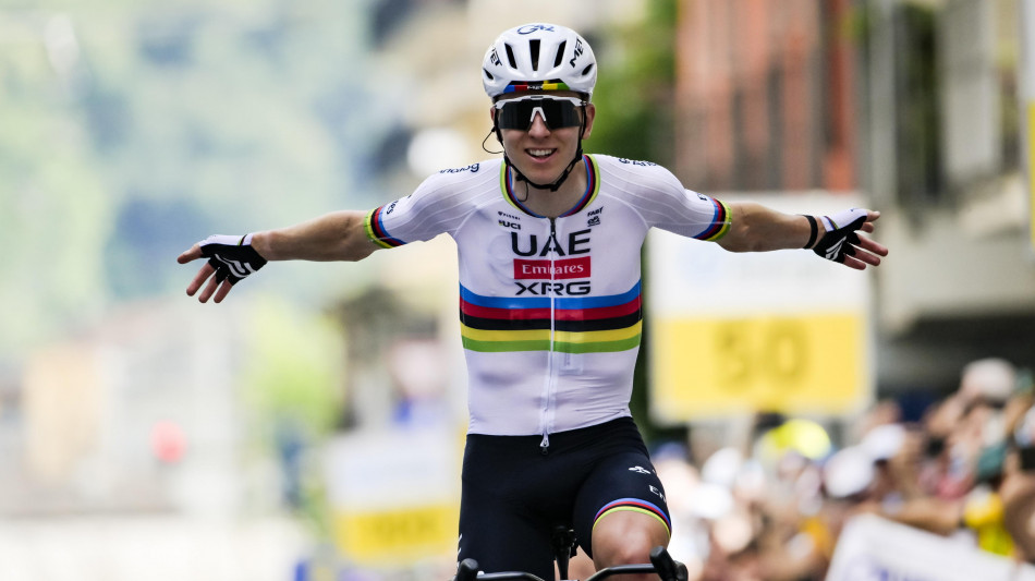 Ciclismo: Pogacar gi&agrave; leader al Giro della Svizzera