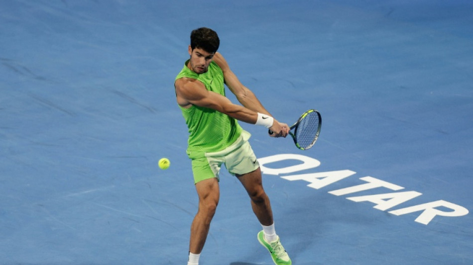 Imperious Alcaraz storms to Qatar Open title