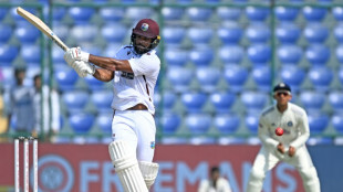 Campbell hits maiden Test ton as West Indies defy India