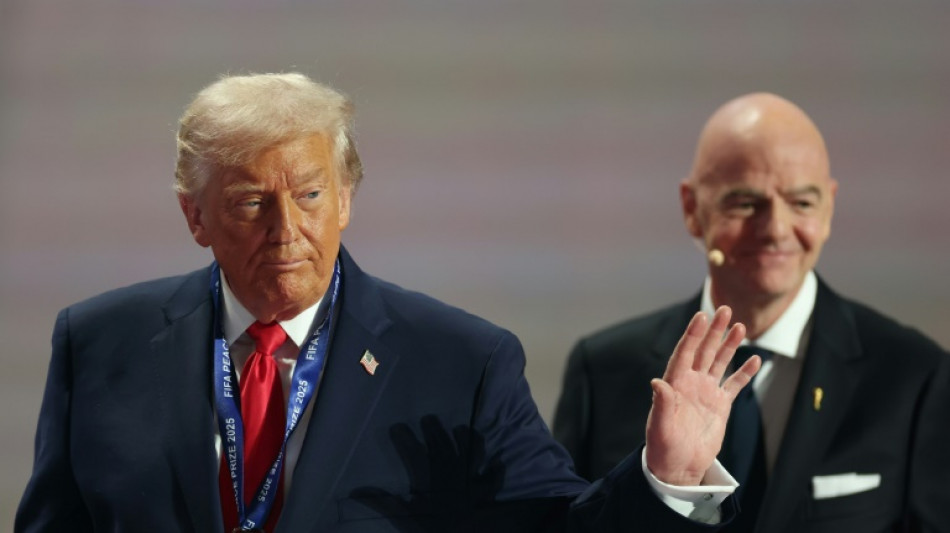 Trump's FIFA peace prize breached neutrality, claims rights group