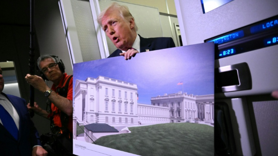 Trump says shooting proves need for his White House ballroom