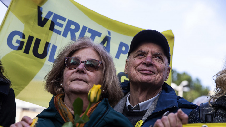 I genitori di Regeni, 'grazie a chi ha impedito l'oblio'