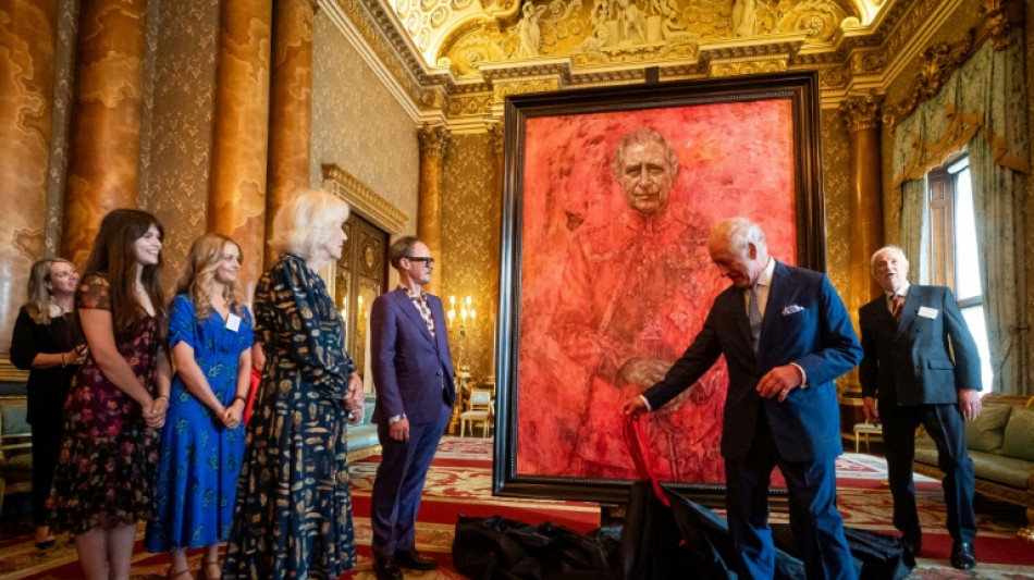 Un portrait officiel du roi Charles III dévoilé