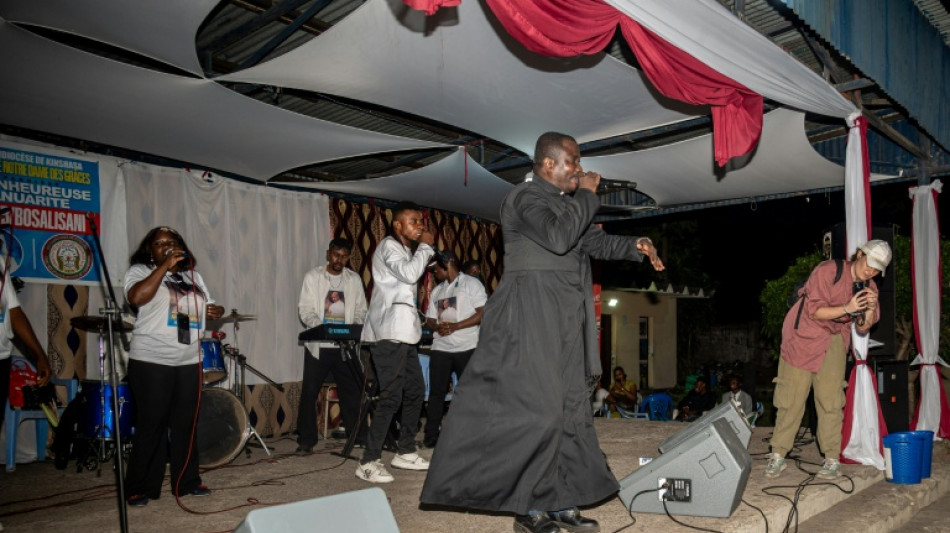 Prayer, psalms -- and rap: Kinshasa priest engages youth