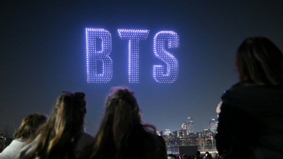 BTS se apodera del centro de Se&uacute;l para su esperad&iacute;simo concierto de regreso