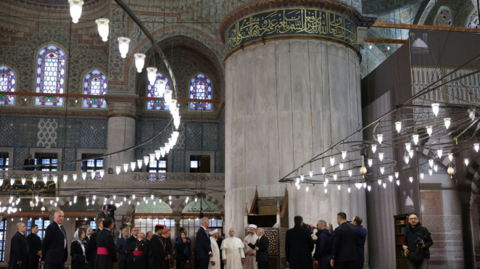 En Turquie, Léon XIV visite la Mosquée bleue d'Istanbul