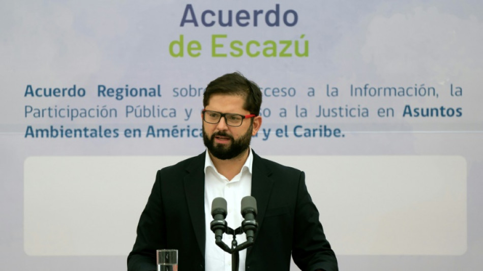 Congreso de Chile aprueba acuerdo de Escazú sobre defensa del medioambiente