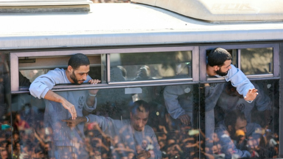 Dans la bande de Gaza, l'émotion au retour de prisonniers palestiniens