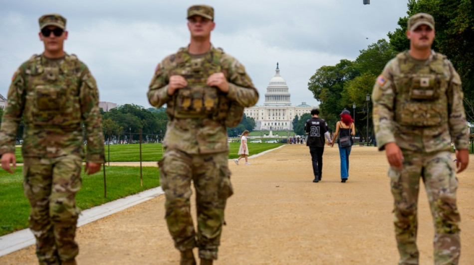Las tropas de la Guardia Nacional pronto portarán armas en la capital de EEUU