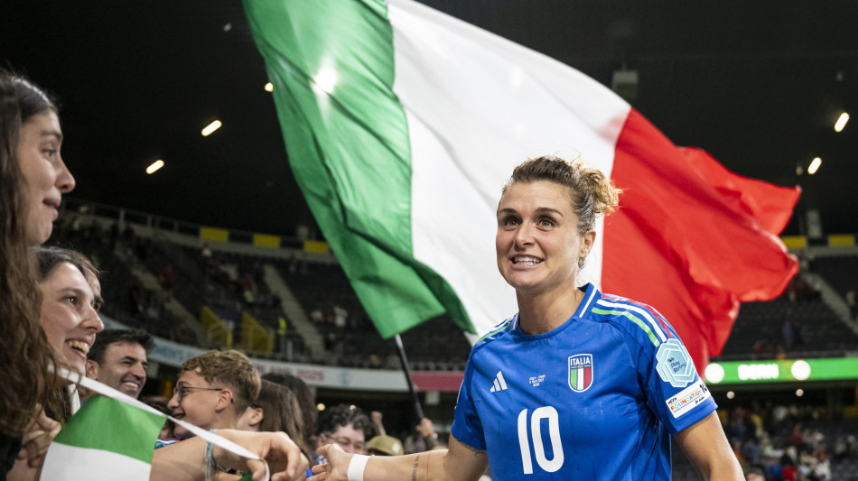 Pallone d'oro: donne, Girelli al 16/o posto, Cantore 24/a