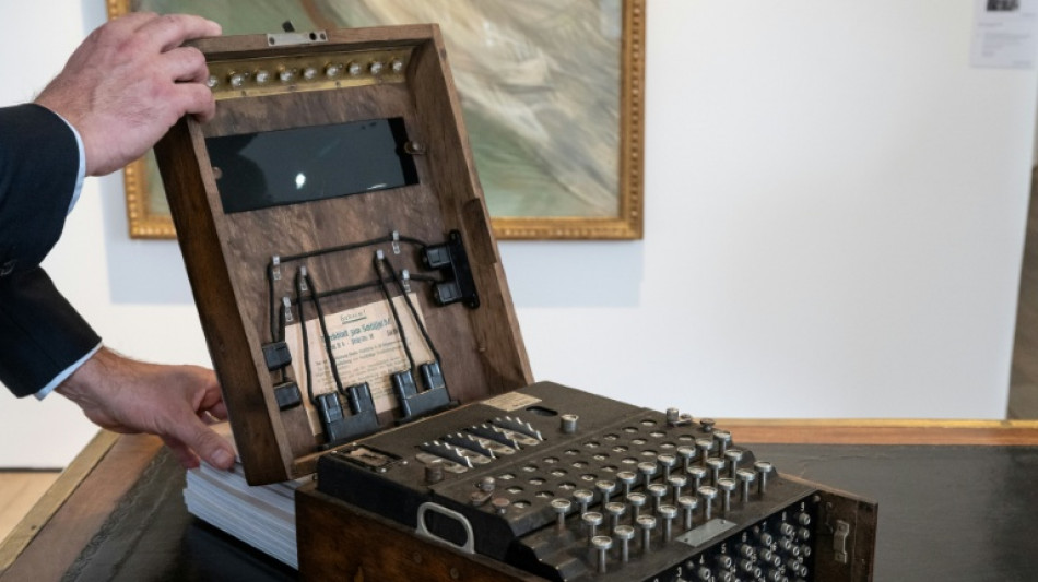 Rare Nazi Enigma machine sells for 482,600 euros 